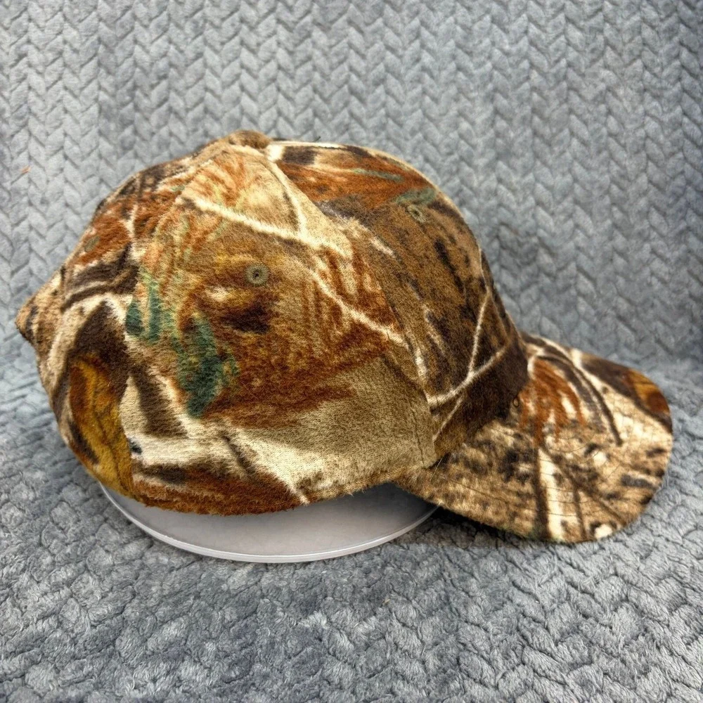 RedHead Fleece Camo Hunting Hat Mens Adjustable Camouflage Baseball Cap